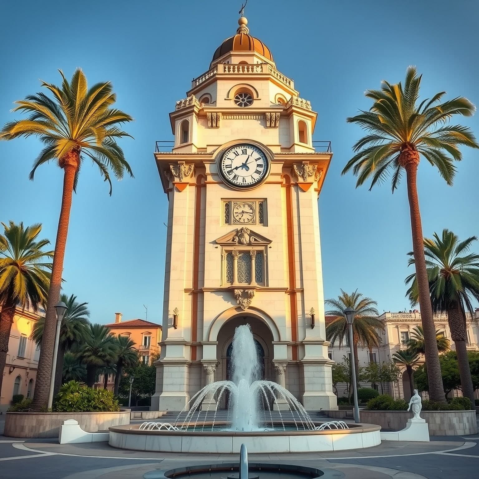 The Izmir Clock Tower in Konak Square